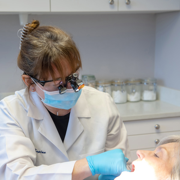 doctor examining patient